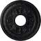 Ekena Millwork Baltimore Ceiling Medallion (Fits Canopies up to 5 1/2"), 15 3/8"OD x 4 1/4"ID x 1 1/2"P, Steel Gray CM15BASGS - alternate 1
